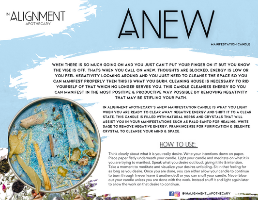 ANEW Manifestation Candle